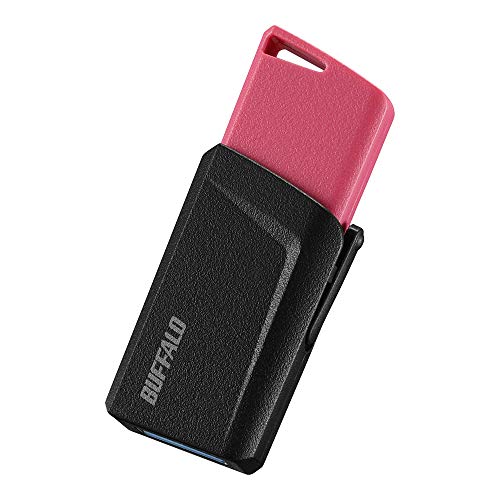 BUFFALO USB3.1(Gen1)プッシュスライドUSBメモリ 32GB ピンク RUF3-SP32G-PK