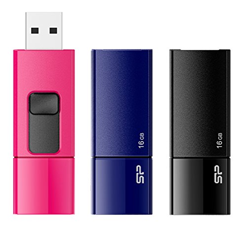 シリコンパワー USB2.0 USBメモリ(スライド式) U.