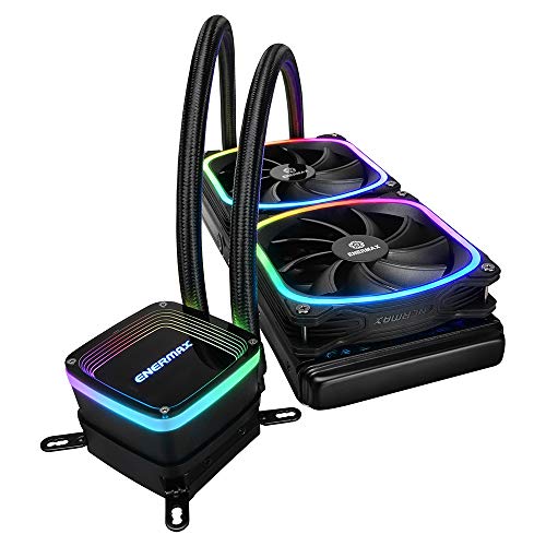 ENERMAX アドレッサブル型RGB LED水冷CPUクー.