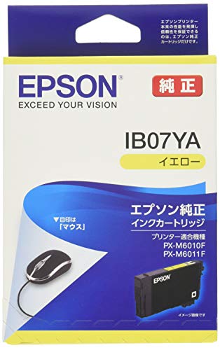 エプソン 純正 インクカートリッジ IB07YA イエロー .