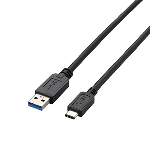 エレコム USB-Cケーブル A-C 1m USB3.1 ブ.