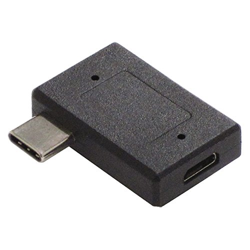 アイネックス USB2.0変換アダプタ Micro-Bメス - Cオス L型