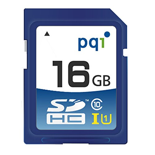 PQI Japan PQI-UHS-Iメモリカード SDHCカード (UHS-I / CLASS10 / 16GB) SD10U11-16