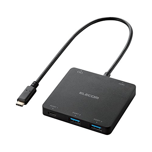 エレコム USB3.1 Type-C ハブ 3ポート(A×2.