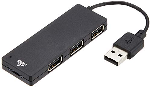 エレコム USB2.0 microUSB ハブ 4ポート バ.