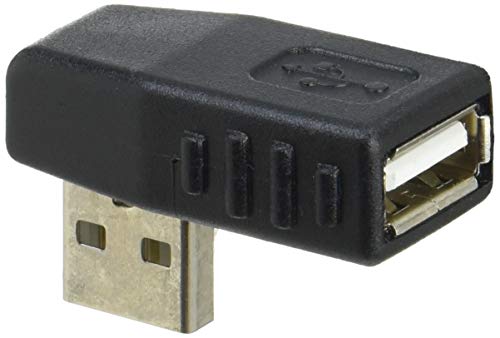 エスエスエーサービス ( USB・A 変換コネクタ・上向きL字型 ) USB・A(オス)-USB・A(メス) SUAF-UAMUL