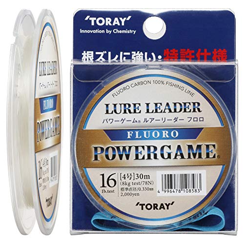 東レ(TORAY) パワーゲーム ルアーリーダー フロロ 3.