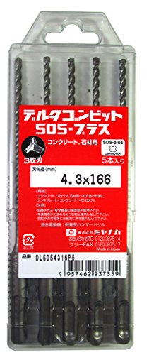 ミヤナガ デルタゴンSDS プラス DLSDS 43X16 5ホン