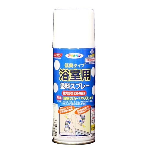 アサヒペン 浴室用塗料スプレー 300ML ペールブルー.